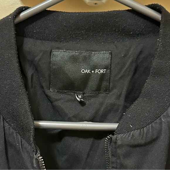 Oak and Fort - Cotton Bomber Jacket - Size Medium - Picture 4 of 7